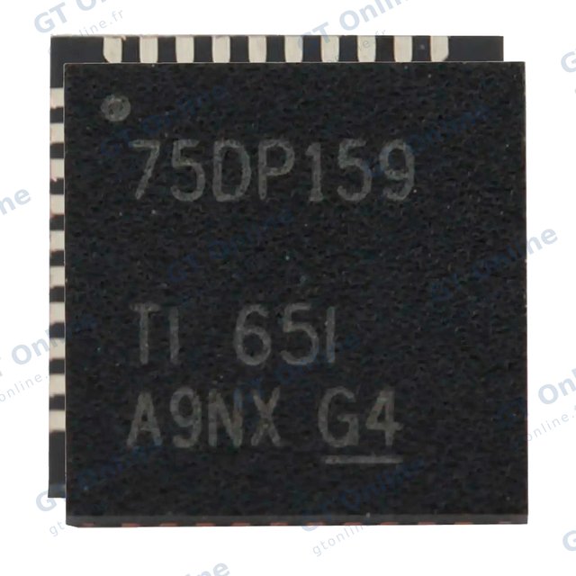 Pièce à microsouder pour Microsoft Xbox One S (SN75DP159 / 40VQFN) (48 Pin) (soudure requise)