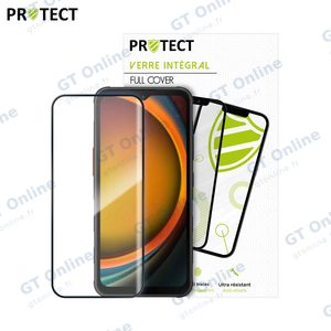 Verre Trempé Intégral PROTECT pour Samsung Galaxy Xcover 7 G556 Noir — vue 2