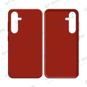 Coque Silicone Compatible pour Samsung Galaxy A14 5G A146P/Galaxy A14 4G A145 (#1) Rouge — vue 2