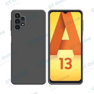 Coque Silicone Compatible pour Samsung Galaxy A13 4G A135 (#5) Gris