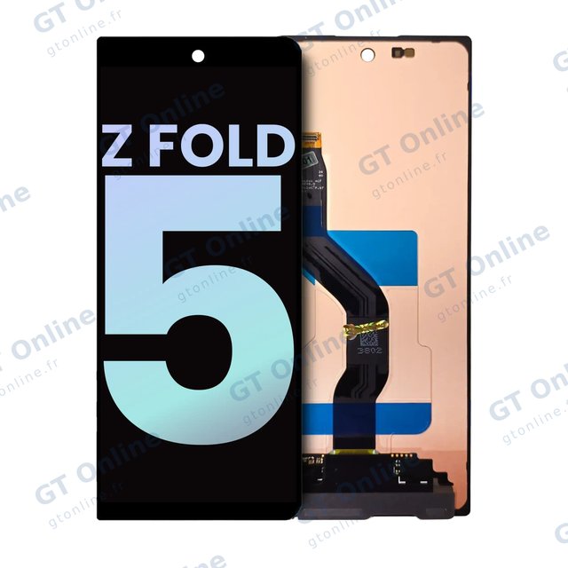 Écran OLED extérieur pour Samsung Galaxy Z Fold 5 5G (pack service origine, toutes couleurs)