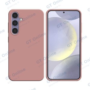 Coque Silicone Compatible pour Samsung Galaxy S24 Plus 5G S926 (#17) Rose