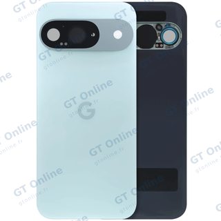 Vitre arrière avec protection des objectifs pour Google Pixel 9 (origine d’occasion, grade A, Wintergreen)