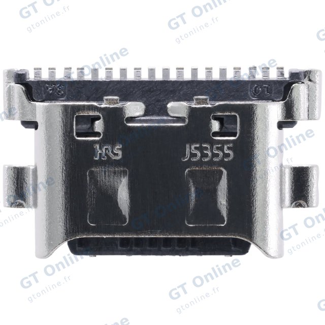 Connecteur de charge à souder — format Type C, 18 broches, 4 points de fixation (C365)