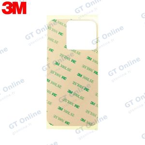Adhésif Vitre Arrière 3M pour Apple iPhone 14 Plus/iPhone 14 Pro Max/iPhone 15 Plus/iPhone 15 Pro Max
