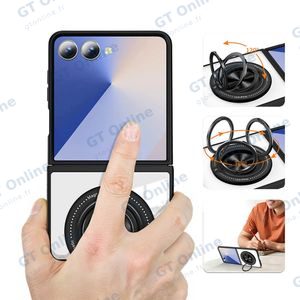 Coque de Protection Magnétique avec Bague 360° Z-FL3 Samsung Galaxy Z Flip 8 F776 Noir — vue 3