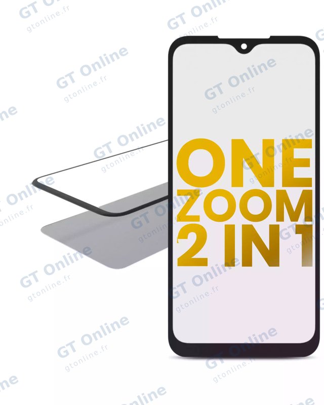 Vitre d’écran avec OCA pour Motorola One Zoom (XT2010 / 2019)