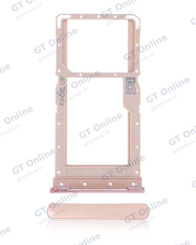 Tiroir SIM pour Motorola Moto G9 Plus (XT2087 / 2020) (Rose Gold)