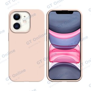 Coque Silicone Compatible pour Apple iPhone 11 (#19) Or Rose
