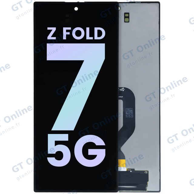 Écran OLED extérieur sans châssis pour Samsung Galaxy Z Fold 7 5G (pack service origine, toutes couleurs)