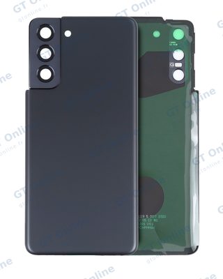 Capot arrière avec lentilles pour Samsung Galaxy S21 5G (pack service origine, Phantom Gray) — vue 1
