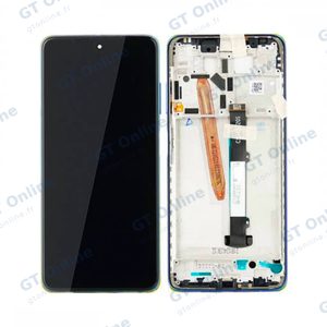 Écran Tactile avec Châssis Xiaomi Poco X3 Pro Bleu Glace