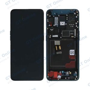 Écran Tactile OEM avec Châssis OPPO Reno2 Bleu
