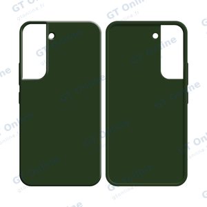 Coque Silicone Compatible pour Samsung Galaxy S21 5G G991 (#22) Vert Foncé — vue 2
