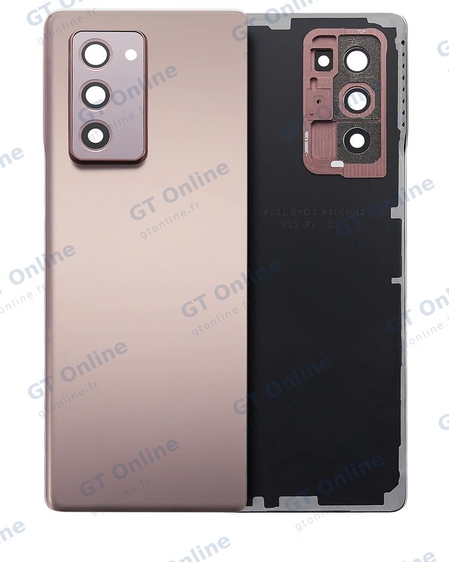 Vitre arrière pour Samsung Galaxy Z Fold 2 5G (compatible premium, Mystic Bronze)