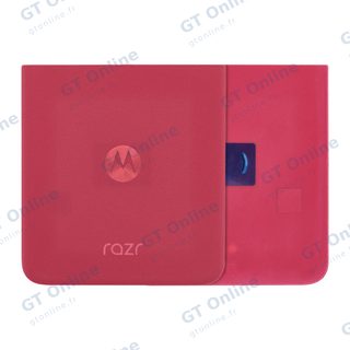 Vitre arrière pour Motorola Razr Plus / Razr 40 Ultra (XT2321 / 2023) (origine, Barberry)