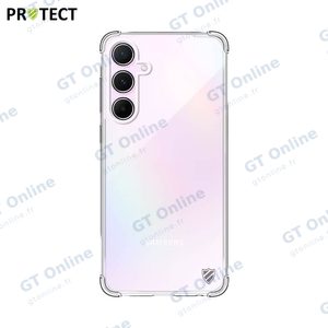 Coque Silicone Renforcée PROTECT pour Samsung Galaxy A55 5G A556 Transparent — vue 2