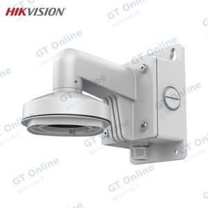 Support Mural pour Caméra de Surveillance Hikvision Dome DS-1272ZJ-120B avec Boite de Jonction Blanc
