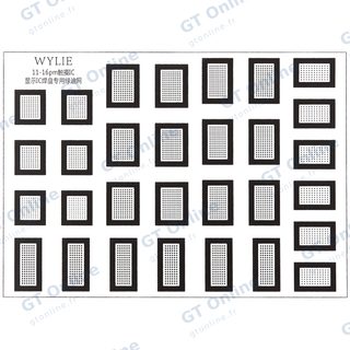 Grille pour Apple iPhone 11 to 16 Pro Max
