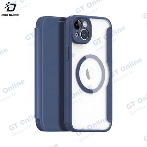 Housse de Protection Skin X Pro Dux Ducis pour Apple iPhone 14 Plus MagSafe Bleu