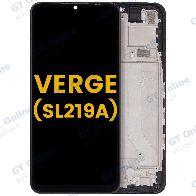 Écran pour Cricket Outlast 5G (SN509C) / AT&T Motivate Pro 5G (SN509A) / Cricket Icon 6 (SL219C) / AT&T Verge (SL219A) (reconditionné, toutes couleurs)