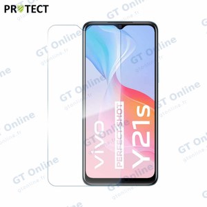Verre Trempé Classique PROTECT pour Vivo Y21s/Y21 Transparent