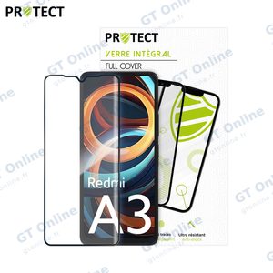 Verre Trempé Intégral PROTECT pour Xiaomi Redmi A3 Noir — vue 2