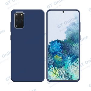 Coque Silicone Compatible pour Samsung Galaxy S20 Plus 5G G986/Galaxy S20 Plus G985 (#16) Bleu Marine