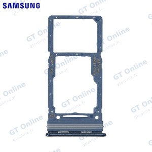 Tiroir SIM Original Samsung Galaxy M53 5G M536 GH98-47483A Bleu