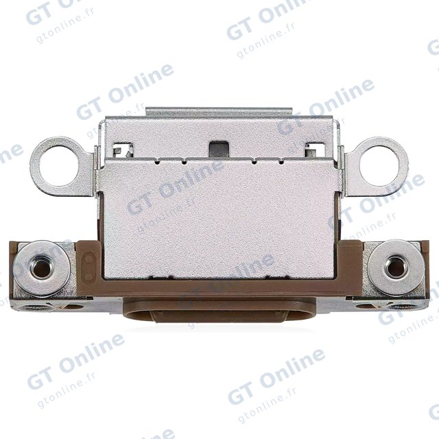 Connecteur de charge nu à souder pour Apple iPhone 16 Pro / 16 Pro Max (titane sable, lot de 10)