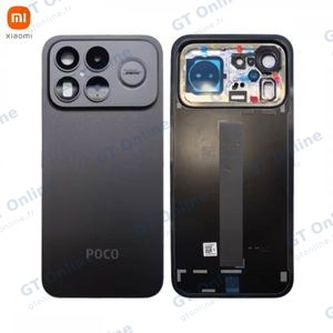 Cache Arrière Original Xiaomi Poco F8 Ultra 5600190P11U00 Noir