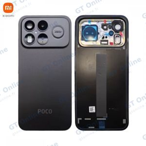 Cache Arrière Original Xiaomi Poco F8 Ultra 5600190P11U00 Noir